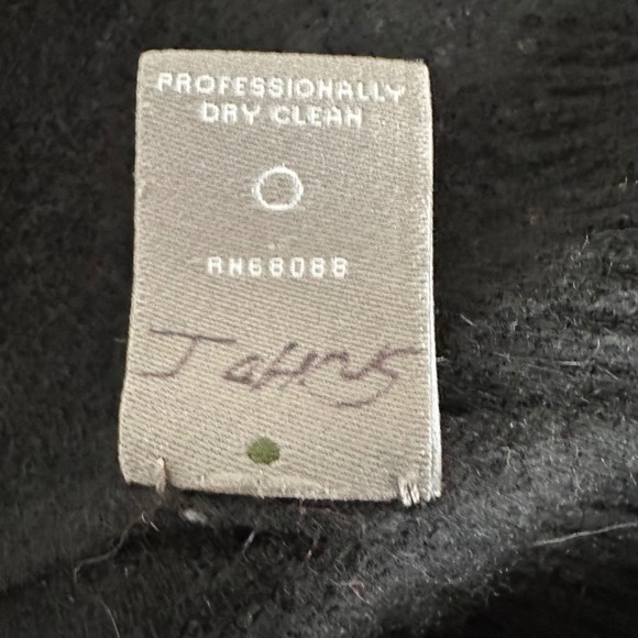 Neiman Marcus Turtleneck Sweater Women S Black 100% Cashmere Ribbed Trim - Picture 5 of 9